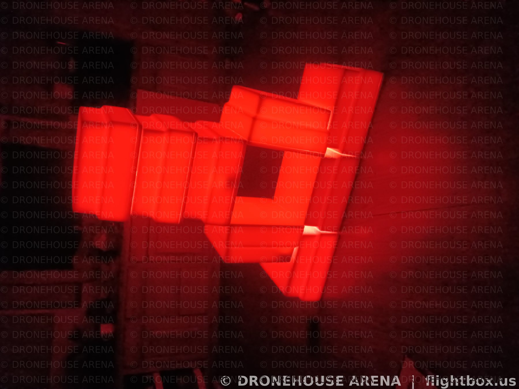 Red LED Cubes